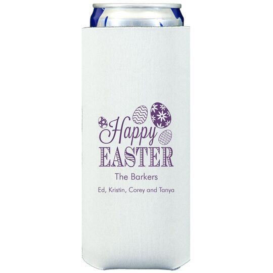 Happy Easter Eggs Collapsible Slim Huggers
